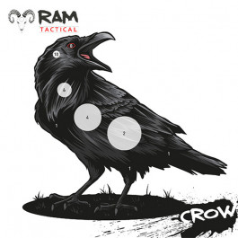 Crow Target 14x14cm