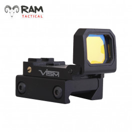 RAM Optics | Flip-Up Red Dot Sight Black