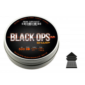 Sharp | Black Ops | Luchtbukskogels 4,5mm | BO Manufacture