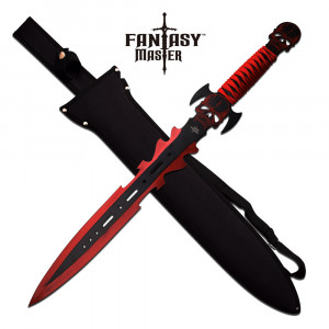 Fantasy Master | Skull Sword Red | Zwaard