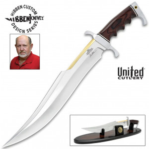 Gil Hibben Spartan Bowie with Display 65th Anniversary Edition