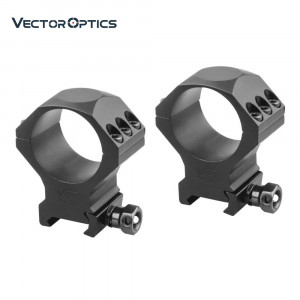 X-Accu 34mm Mounts | Medium | Picatinny | Vector Optics