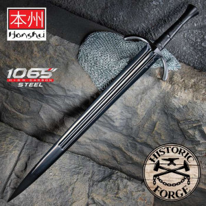 Midnight Forge Single-Hand Sword | Black | Honshu 