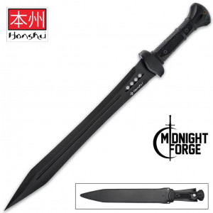 Honshu Gladiator Sword & Sheath Black