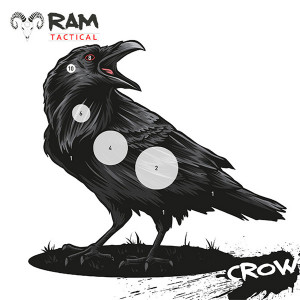 Crow | Schietkaarten 14x14 | RAM Targets