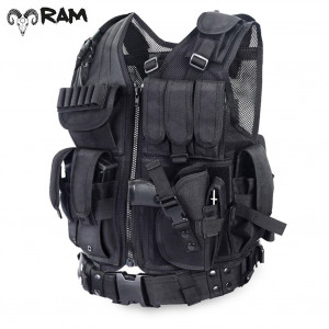 RAM Tactical | Airsoft Vest Black