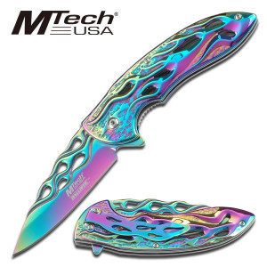 MTech | Flame Rainbow Titanium | Zakmes