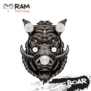 Boar | Schietkaarten 14x14 | RAM Targets