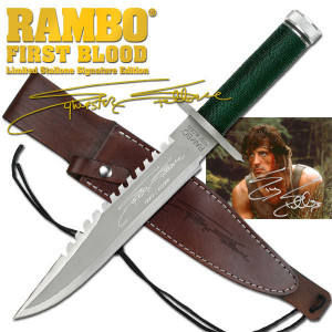 RAMBO FIRST BLOOD - Sylvester Stallone Signature Edition