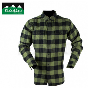Checked shirt | Black Green | Ridgeline