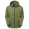 Ridgeline ascent softshell jacket field olive voorkant